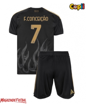 Juventus Francisco Conceicao #7 Echipament de Fotbal Replică 2026-27 Copii Treilea (+ Șorturi)